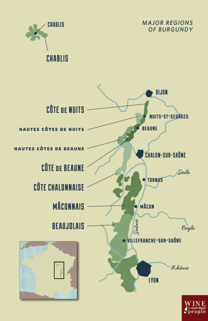 Old World Wine Regions - France - Burgundy