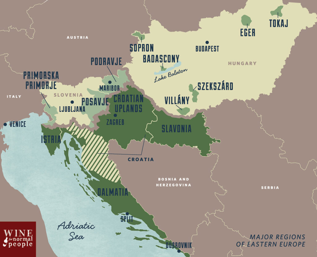 Old World Wine Regions - Eastern Europe