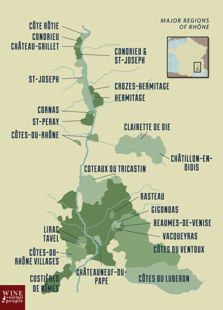 Old World Wine Regions - France - Rhone