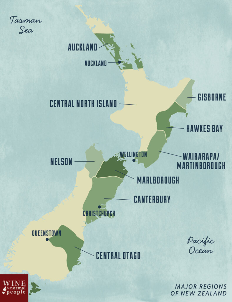 New World Wine Regions - New-Zealand