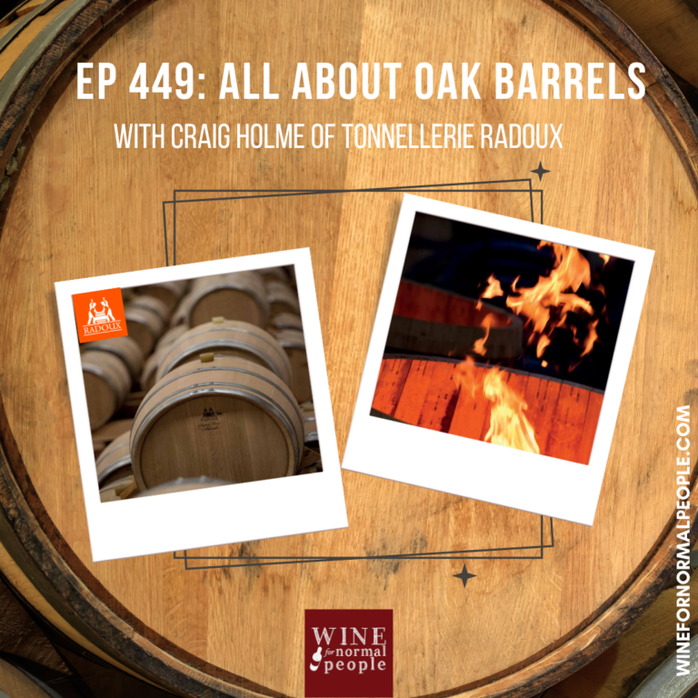 Ep 449: All About Oak Barrels with Craig Holme of Tonnellerie Radoux
